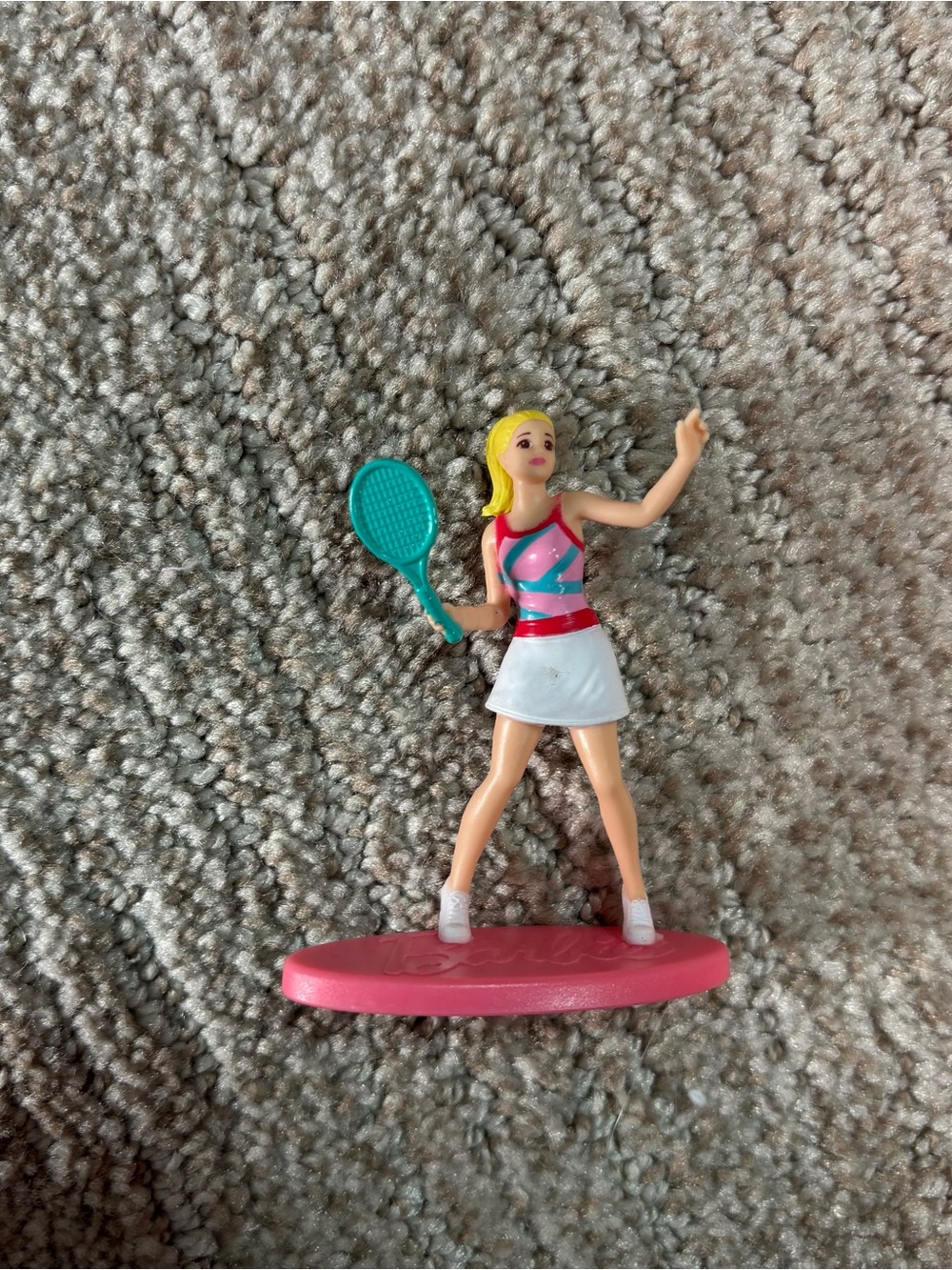 Mattel Barbie Micro Collection 3"  Sports Mini Figurines - Tennis